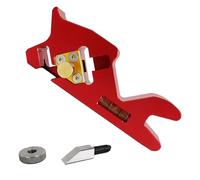 Cepillo de mano con borde biselado de 45 °, herramienta manual para cepilladora biselada | Herramienta para biselar carpintería | Dispositivo para cepilladora de bloque ajustable de carpintero para