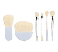 Cepillo de maquillaje de viaje Set - Cepillo de kit completo portátil Make -Up, mini conjunto de pinceles cosméticos compactos, cepillos faciales Conjunto y ojos de bolsa | Cepillos de maquillaje pr