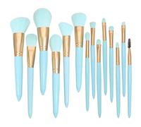 Cepillo de maquillaje Juego de 14 piezas de luz Full Set Full Powder Shadow Sombra Herramientas de belleza multifunción
