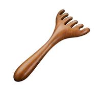 Cepillo de masaje de cabeza ajustable para el cuero cabelludo, meridiano, masaje, cuerpo peine, guas sha, herramientas para ojos faciales, mandíbula nasal y cuello