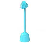 Cepillo de masaje de gatos - Cepillo de mascota de silicona, Cats Hickling peine | La base desmontable elimina suavemente el pelaje suelto con un diseño fácil y limpio, gatos interiores de man