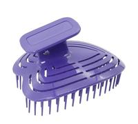 Cepillo de masaje para el cabello - Cepillo de champú exfoliante para hombres | Mango ergonómico | Accesorio de limpieza y peine relajante | Uso diario para el hogar y los viajes | Cómodo, Faci
