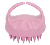 Cepillo de masaje para el cuidado de mascotas, cepillo de baño de silicona suave para gatos, elimina la capa interna suelta, pelo enredado para perros, gatos, mascotas de pelo (Rosa)