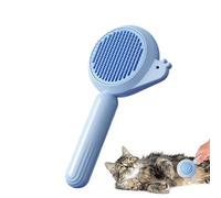 Cepillo de masaje para gatos, cepillo para perros para perder | Cepillo de aseo para perros autolimpiante | Suministros de gatito ligero, herramienta de masaje animal para eliminar el enredo