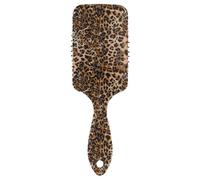 Cepillo de masaje para hombres, mujeres y niños, piel de animal de guepardo Jaguar, estilo de cepillo de pelo de color leopardo, para cabello largo, grueso, rizado, ondulado, seco y dañado