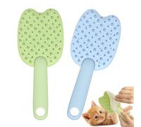 Cepillo de masaje para perros, cepillo de doble cara, cepillo de gatito suave, cepillo de aseo portátil, cepillo de aseo para mascotas, cepillo de eliminación de gatos, cepillo para mascotas, cepillo