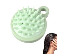 Cepillo De Masajeador De Champú - Cepillo De Pelo De Borrador, Cepillos De Masaje De Cabeza Seca Mojado | Cepillo De Champú Manual Con Cerda De Silicona, Cepillo De Cuidado Capilar Para L