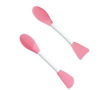Cepillo De Mascarilla de Silicona, 2Pcs Cepillo de La Máscara Cara, Cepillo Aplicador de Limpieza, Cepillo de Mezcla, Herramienta de Belleza, para Aplicar Máscara Facial, DIY