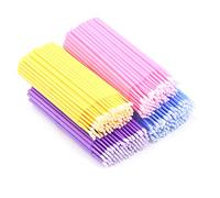 Cepillo de Micro Extensión Desechable 400 piezas 4 Colores Pinceles de Micro Aplicador Micro Cepillos Aplicadores Desechable