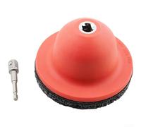 Cepillo de molienda de cubo de rueda de 150 mm con taza de molienda para eliminación de óxido y pulido en rotores de freno y llantas (2 piezas)