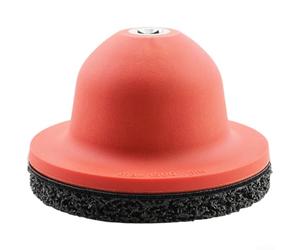 Cepillo de molienda de cubo de rueda de 150 mm con taza de molienda para eliminación de óxido y pulido en rotores de freno y llantas (1 unidad)