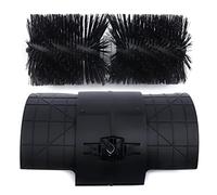 Cepillo de nailon para escoba, barredora de gasolina, 58 cm de ancho, cepillo de nailon + protector de polipropileno, eje interior de 9 dientes