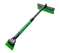 Cepillo de nieve para coche, rascador de hielo, rascador de nieve | Extendable No Scratch Design, Ice Scraper Snow Brush, 27.7 pulgadas, para camiones SUV RV Windshield Roof Door Hood Rearview