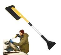 Cepillo de nieve y rascador de hielo - Rascador de nieve extraíble rascador de hielo extraíble sin arañazos Heavy Duty Snow Brush para coche y vehículo