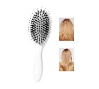 Cepillo de paleta, anti estático Hair Styling Tool, Detangling Massage Comb with Smooth Glide System, Compact Nylon Bristle Cushioned Build, Salon Hair Care Modern Design, Hairbrush Accessories for