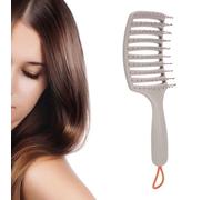 Cepillo de Paleta, Cepillo para Desenredar el Cabello, Suave para el Cuero Cabelludo para un Cabello Brillante, Reduce la Rotura, Diseño de Espalda Hueca para un Secado Rápido