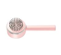 Cepillo de paleta con mango para desenredar el cuero cabelludo: peinado sin esfuerzo para todo tipo de cabello. Blanco.