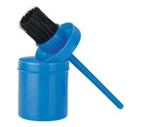 Cepillo de para pezuñas, cepillo de limpieza con botella de a prueba de fugas, dispositivo de cuidado para caballos, entrenamiento, pistas de carreras, establos, cría,