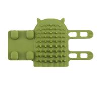 Cepillo de pared para gatos - Manta de masaje de silicona ajustable | Cepillo de masaje portátil para perros, gatitos, cachorros, rascador facial suave para patas de mesa