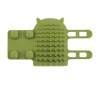 Cepillo de pared para gatos - Masaje de silicona ajustable - Pared Esquina Auto Groomer | Cepillo de masaje portátil para perros, gatitos, cachorros, el cepillo de pared elástico para gatos es suave