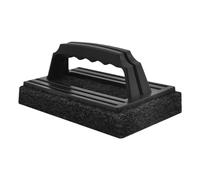 Cepillo de parrilla para parrilla, herramienta de estropajo para barbacoa, limpiador de cocina, equipo de mantenimiento de utensilios de cocina, mango de limpieza resistente con cerdas de alambre para