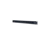 Cepillo de paso de cable 1U Rack 19, negro 712767