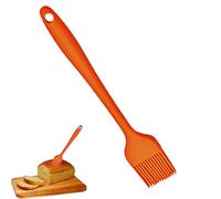 Cepillo De Pastelería De Silicona - Herramienta De Horneado De Calor, Esparcidor De Mantequilla De Barbacoa | Cepillo De Salsa Antiadherente, Aplicador De Adobo, Herramienta De Revestimiento De