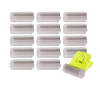 Cepillo de pegamento para tenis de mesa, limpiador profundo profesional con abrazadera segura, toallita de esponja para raqueta de 15 cm para paleta de tenis de mesa, herramienta de limpieza absorbent