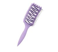 Cepillo de pelo ahuecado, práctico peine para desenredar, masaje, peluquería, para masaje seco, húmedo y rizado, desenredar