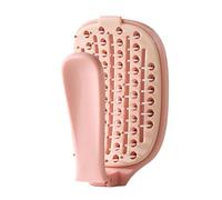 Cepillo de pelo autolimpiante, peine plegable con diseño de masaje antiestático, herramienta portátil para el cabello, cepillo para el pelo para mujeres, mujeres, viajes, salón, hotel, piscina, 1