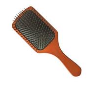 Cepillo de pelo cepillo grande de madera con cerdas de plástico neumático Cepillo plano