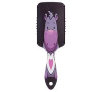 Cepillo de pelo con cojín de aire Little Hippo de dibujos animados, cepillo antiestático para el cabello, peine para mujer