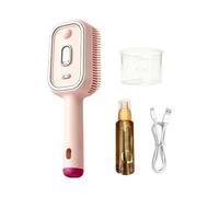 Cepillo de pelo con spray de agua, peine antiestático inalámbrico para desenredar, cepillo de vapor para mujeres, hogar, salón, viajes, dormitorio, baño, dormitorio, hotel