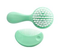 Cepillo de pelo de bebé, cepillo de aseo para el cabello, cepillo de masaje de cerdas suaves para niños, cepillo para desenredar el pelo del bebé para bebés, niñas, niños, niños pequeños, madres