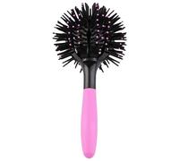 Cepillo de Pelo de Bola Redonda Peine de Masaje del Cuero Cabelludo 3D para Niñas, Resistencia Al Calor 140 ℃, Herramienta de Peinado Multifunción, Perfecto para Cabello Largo