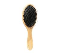 Cepillo de pelo de cerdas de para mujer, antiestático, alisador y desenredante, para cabello seco, húmedo, grueso, fino, rizado, liso, largo, para reducir la rotura del cabello