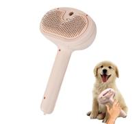 Cepillo de pelo de gato de vapor,Cepillo de vapor para perros - Peine de aseo para cachorros,Cepillo del gato del aerosol para la preparación del animal doméstico, peine colgante del retiro del pelo d