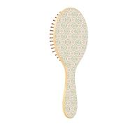 Cepillo de pelo de madera, para alimentos y bebidas, paleta circular, cepillo de pelo para mujer, cepillo de madera para el cabello, cepillo de masaje