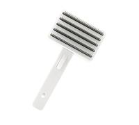 Cepillo de pelo de perro, peine desenredante para perros, suministros ergonómicos para cachorros para el cuidado del hogar, ducha, masaje, baño, desenredante, masaje desenredante