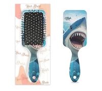Cepillo de pelo de tiburón oceánico, pescado de mar, húmedo y seco, cojín de aire, cepillo de pelo desenredante de plástico para niños y adultos, regalo de vuelta a la escuela, mujeres y hombres
