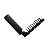 Cepillo De Pelo De Viaje - Peine Plegable De Doble Cabeza De 20 Cm, Cepillo De Bolsillo Portátil | Peine De Dientes Fino Antiestático, Herramienta De Estilo Ligero, Peines De Pelo Compactos Para