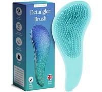 Cepillo de Pelo Desenredante Para Cabello Mojado, Seco, Fino, Grueso, Rizado - Mejor Cepillo Para Todo Tipo de Cabello - Regalo Para Mujeres y Niños ¡No Más Enredos! (Azul) - Lily England