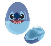 Escova de Cabelo Infantil Desembaraçadora - Disney: Stitch (Oval / Azul)