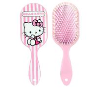 Cepillo de Pelo Infantil Hello Kitty con Diseño Rectangular | Cepillo Suave para Niñas con Cerdas Flexibles Antitirones