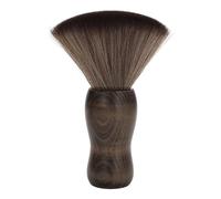 Cepillo de pelo negro suave, herramienta esencial de limpieza de corte de pelo para barberos y peluqueros (C)