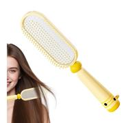 Cepillo de pelo para cabello grueso, peine de tapicería de peinado, cepillo de tapicería antiencrespamiento, para uso diario, viajes, ducha, salón, hogar, desplazamiento