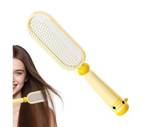 Cepillo de pelo para cabello grueso, peine de tapicería de peinado, cepillo de tapicería antiencrespamiento, para uso diario, viajes, ducha, salón, hogar, desplazamiento