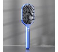 Cepillo de pelo para mujer, peine con cojín de aire de masaje antiestático para cabello largo, grueso y rizado, cabello seco o dañado, reduce la rotura del cabello y el encrespamiento,C