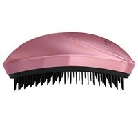 Cepillo de Pelo Profesional Desenredante Antitirones Pequeño y Compacto con Cerdas Suaves Rosa - Negro By AGV