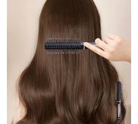 Cepillo de pelo redondo antiestático para secado y rizado, cepillo de peinado profesional para control de volumen y encrespamiento